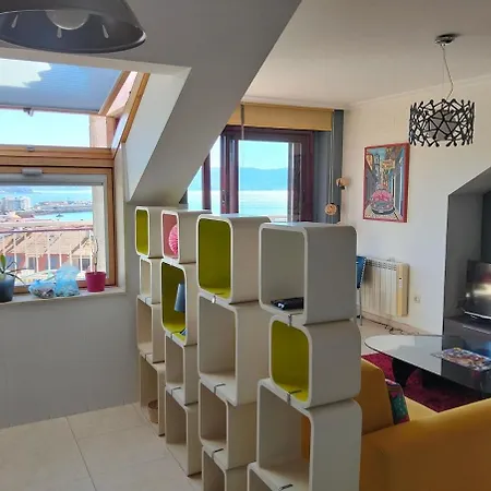 Oasis Costero Espectacular Terraza Y Vistas De Toda La Ria A 50 Metros De La Playa De Silgar Апартаменты