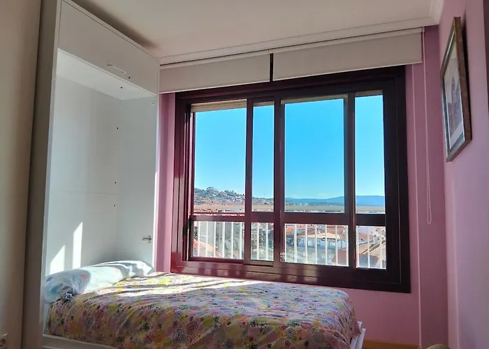 Oasis Costero Espectacular Terraza Y Vistas De Toda La Ria A 50 Metros De La Playa De Silgar Apartment *