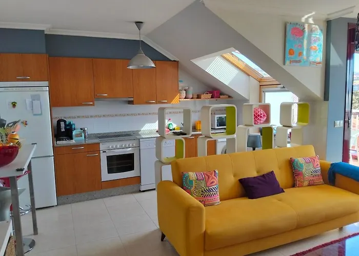 Apartment Oasis Costero Espectacular Terraza Y Vistas De Toda La Ria A 50 Metros De La Playa De Silgar Sanxenxo